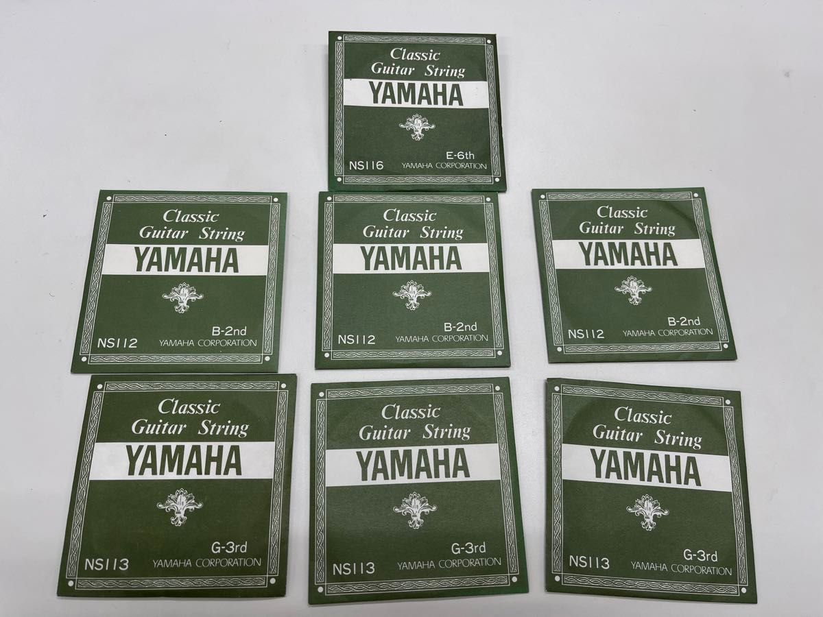 ヤマハ YAMAHA クラシックギター用　バラ弦　2弦 3弦　6弦　7本セット クラシックギター弦 String