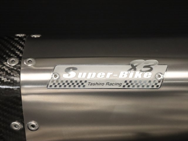 激安！GSX-R1000用Super Bike83製トライオーバルチタンスリップオンサイレンサー/スーパーバイク83！2012～/L2～の画像4