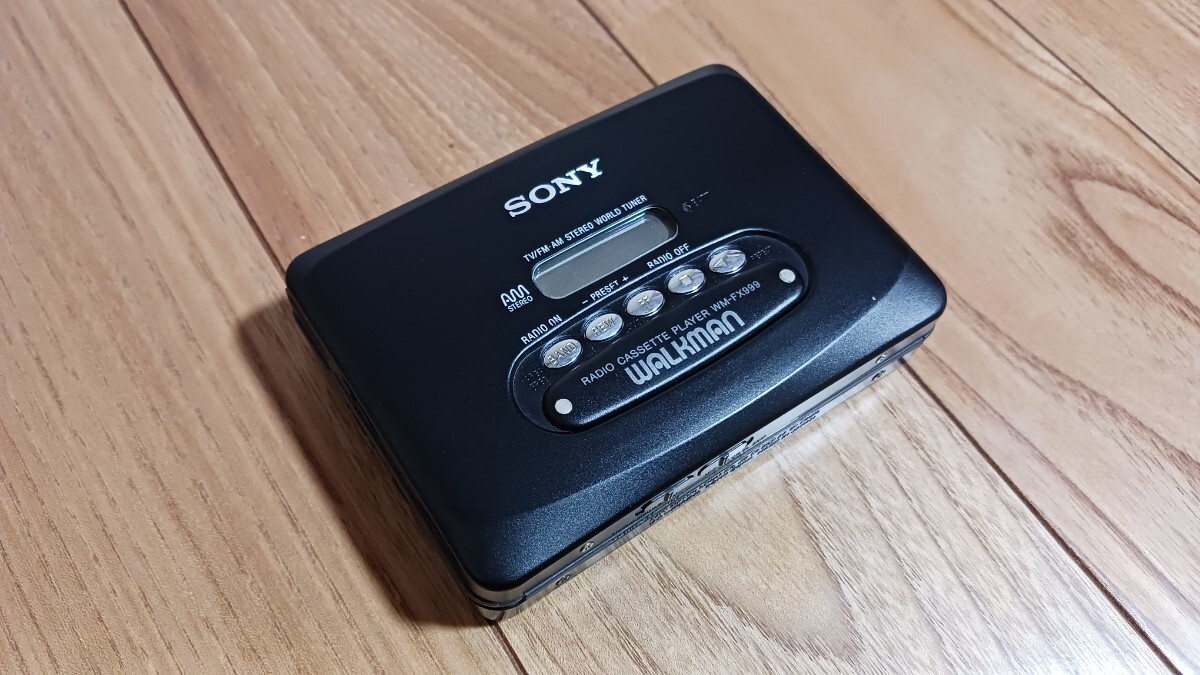 ☆美品☆　ソニー ウォークマン 「WM-FX999 」SONY WALKMAN ポータブルカセットプレーヤー_画像4