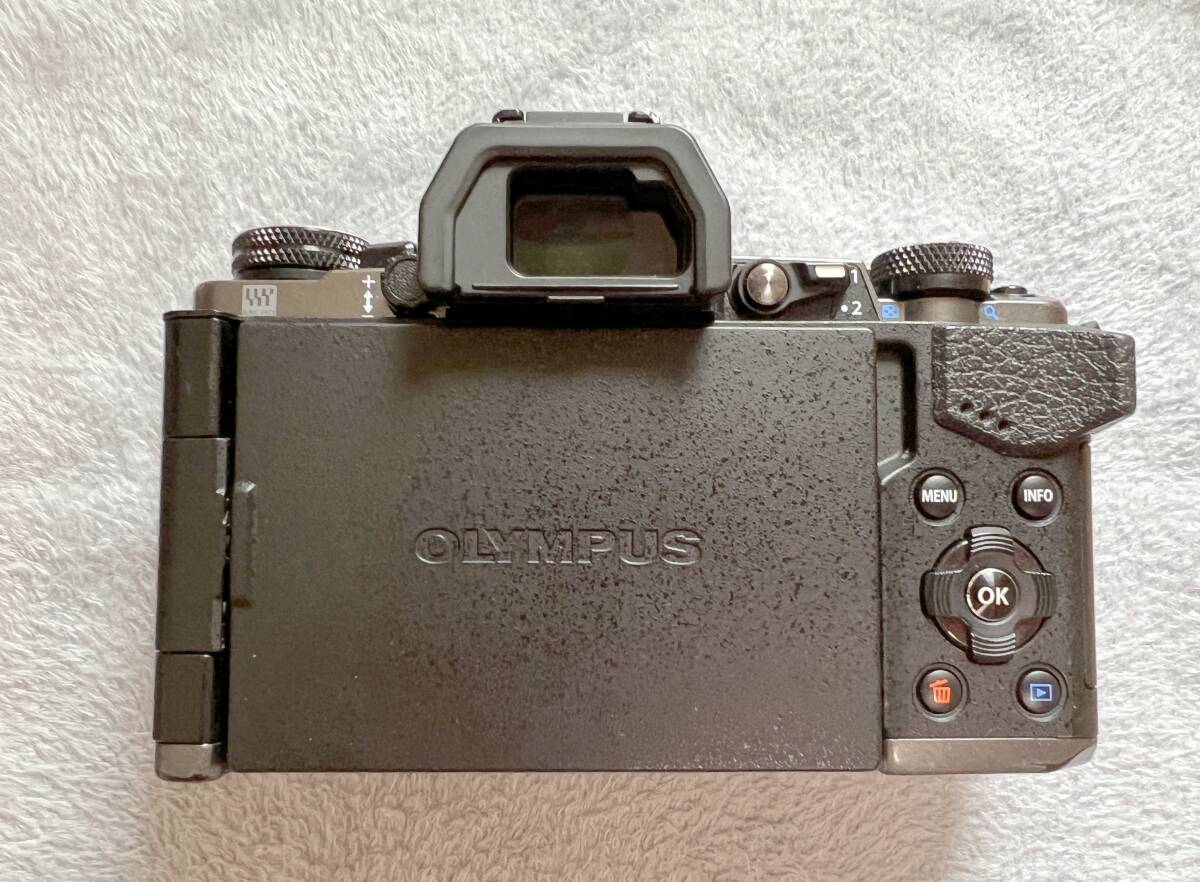 OM-D E-M5 Mark II Limited Edition ボディ チタニウムカラー_画像3