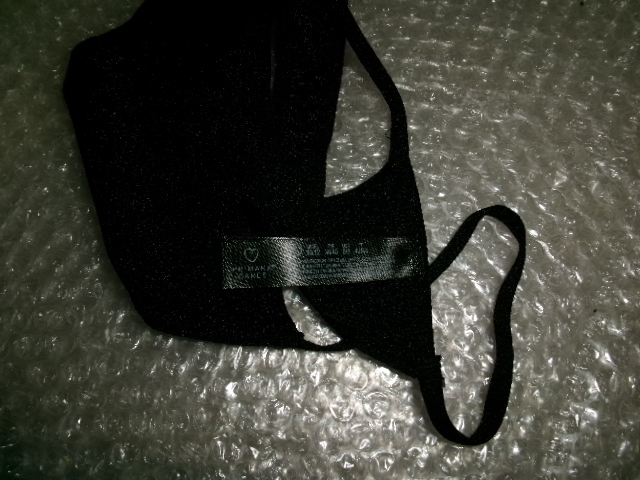 d067  日本未発売 PRIMARK  アイスシルク/ストリングTバック  M位  ブラックの画像3