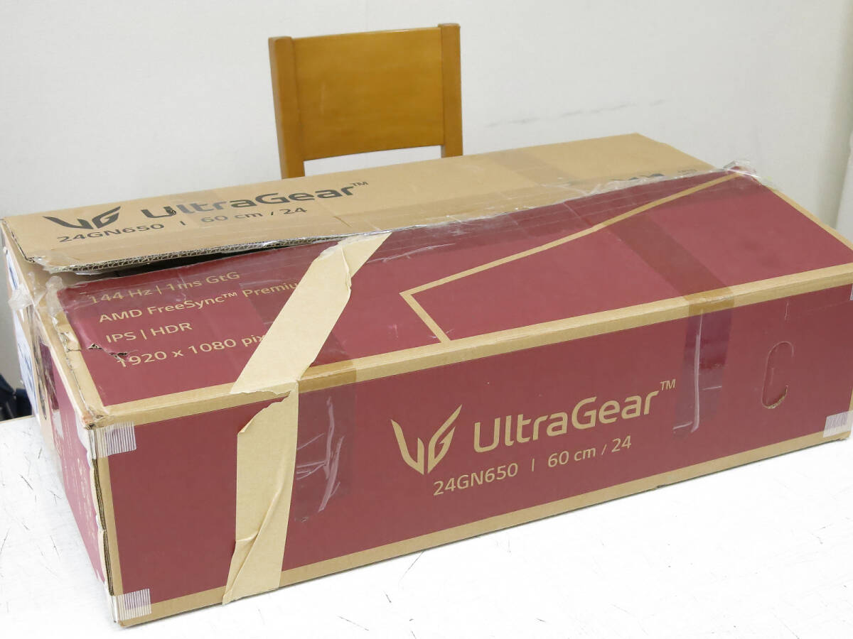 22 year made beautiful goods *LG*23.8 -inch ge-ming monitor UltraGear 24GN650/144Hz*IPS panel 