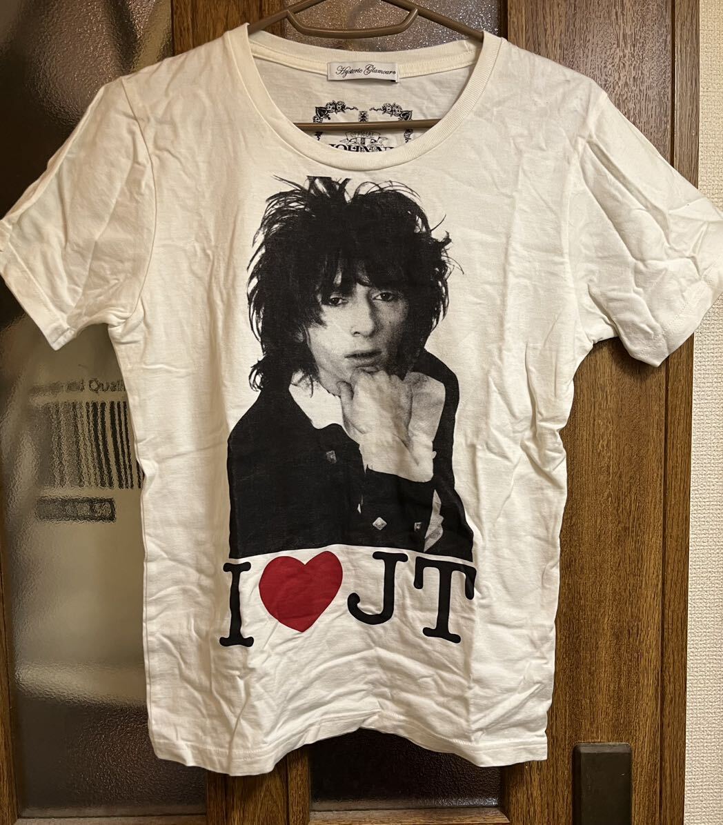 hysteric Glamour ヒステリックグラマー Johnny Thunders ジョニー サンダース ジョニサン オフィシャル Tシャツサイズ FREE 希少の画像1