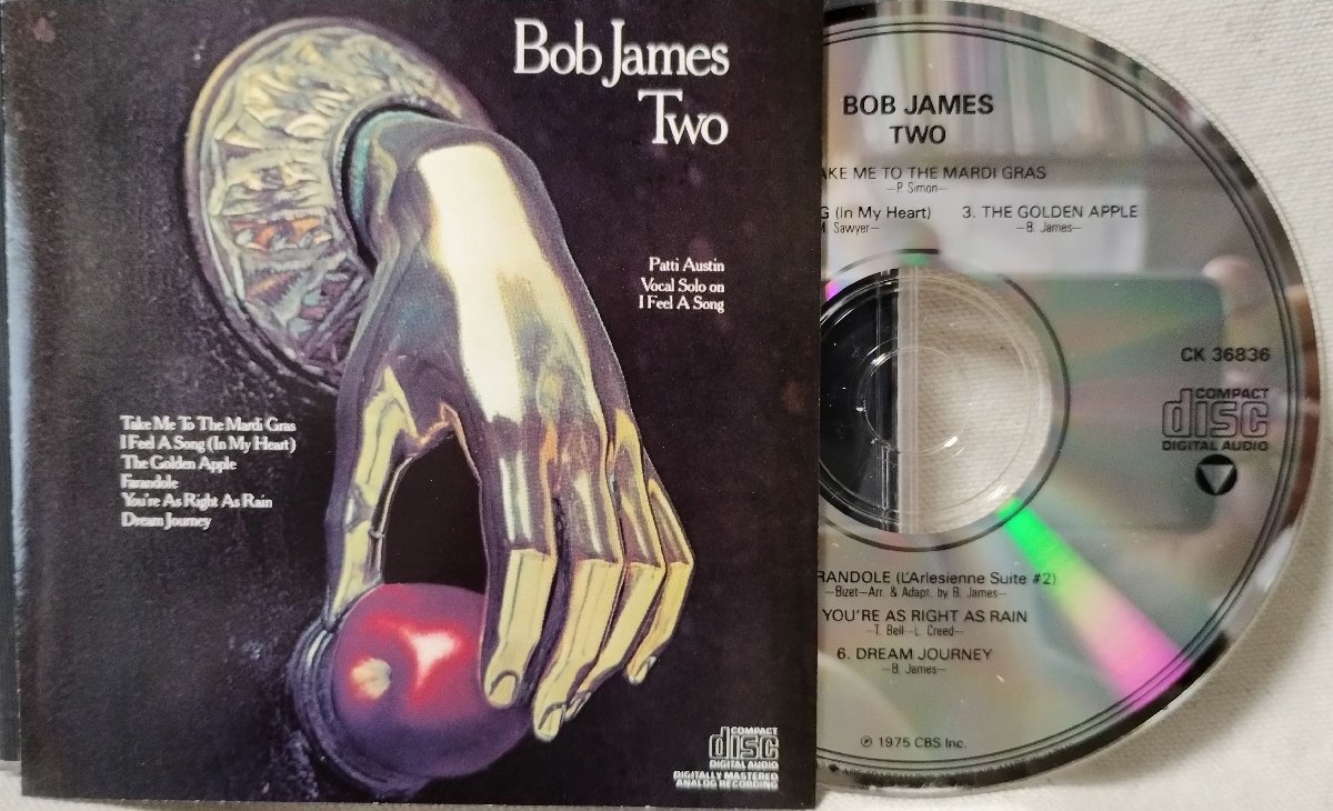 ★★ボブジェームス BOB JAMES TWO★1975年作 US盤★CD★10657CDNの画像1