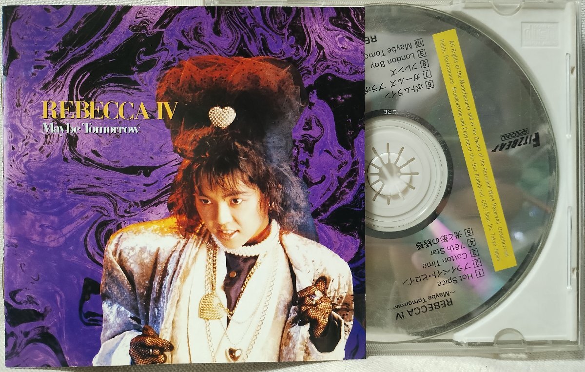 ★★レベッカ REBECCA MAYBE TOMORROW★旧規格盤 CD★10654CDN_画像2