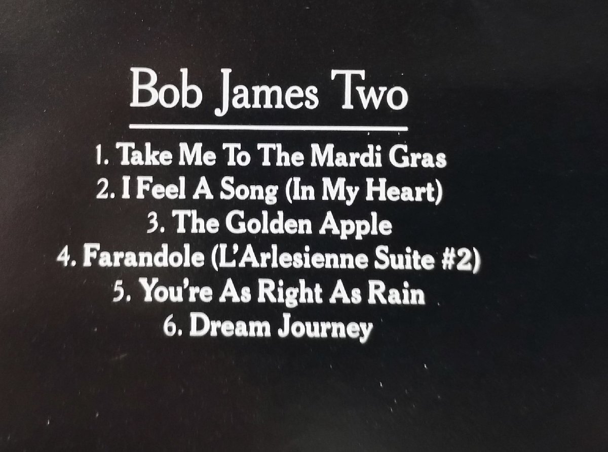 ★★ボブジェームス BOB JAMES TWO★1975年作 US盤★CD★10657CDNの画像3