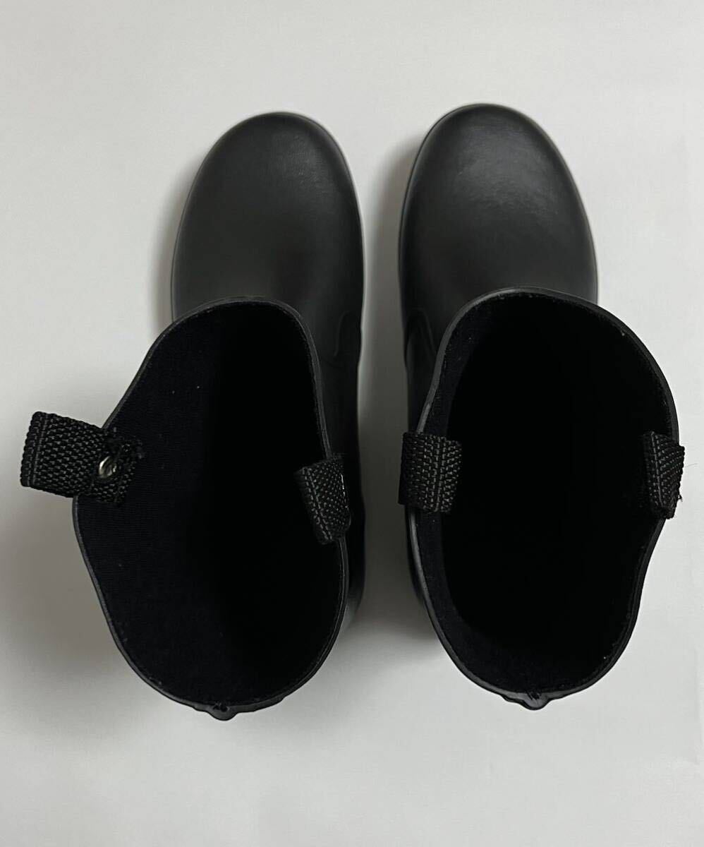 [ free shipping ] lady's /RAIN BOOTS/ rain boots / size :M/ black / box attaching 
