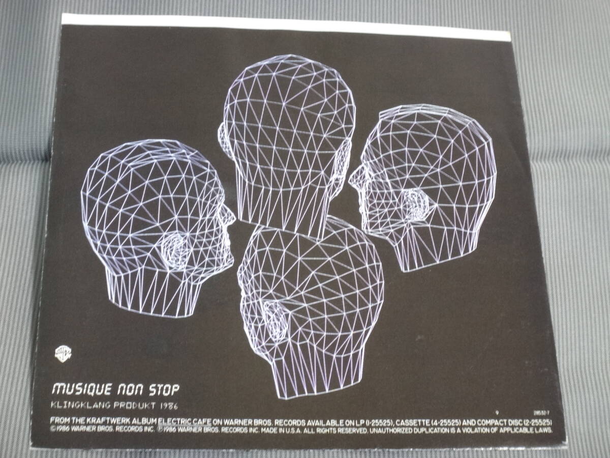 KRAFTWERK/MUSIQUE NON STOP/輸入盤/USA/ 7”EP/1986 _画像8