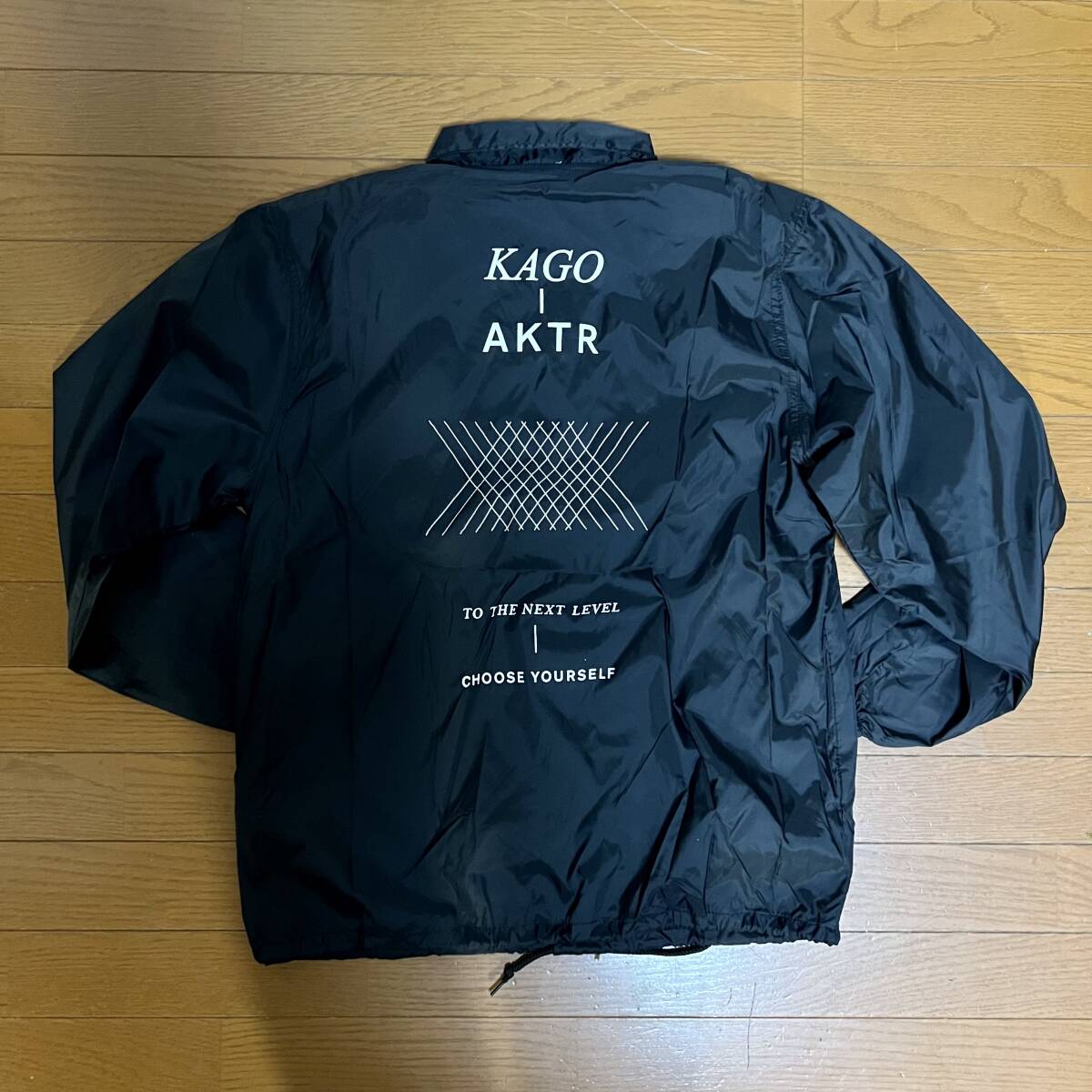  new goods unused KAGO-AKTR COACH JACKET BLACK coach jacket M size basketball ballaholic