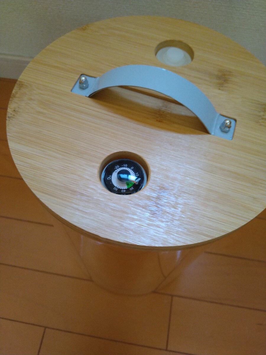 ガラス製収納容器 米びつ 昭和レトロ ガラス瓶の画像2