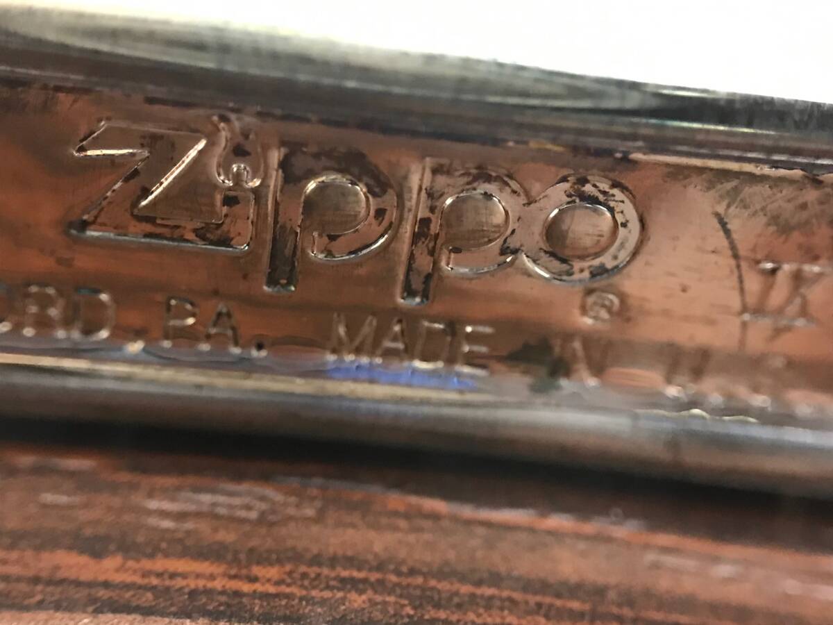 #5950　Zippo ジッポ オイルライター 自由の女神 限定 1932年 アメリカ 火花確認済 箱付き_画像9