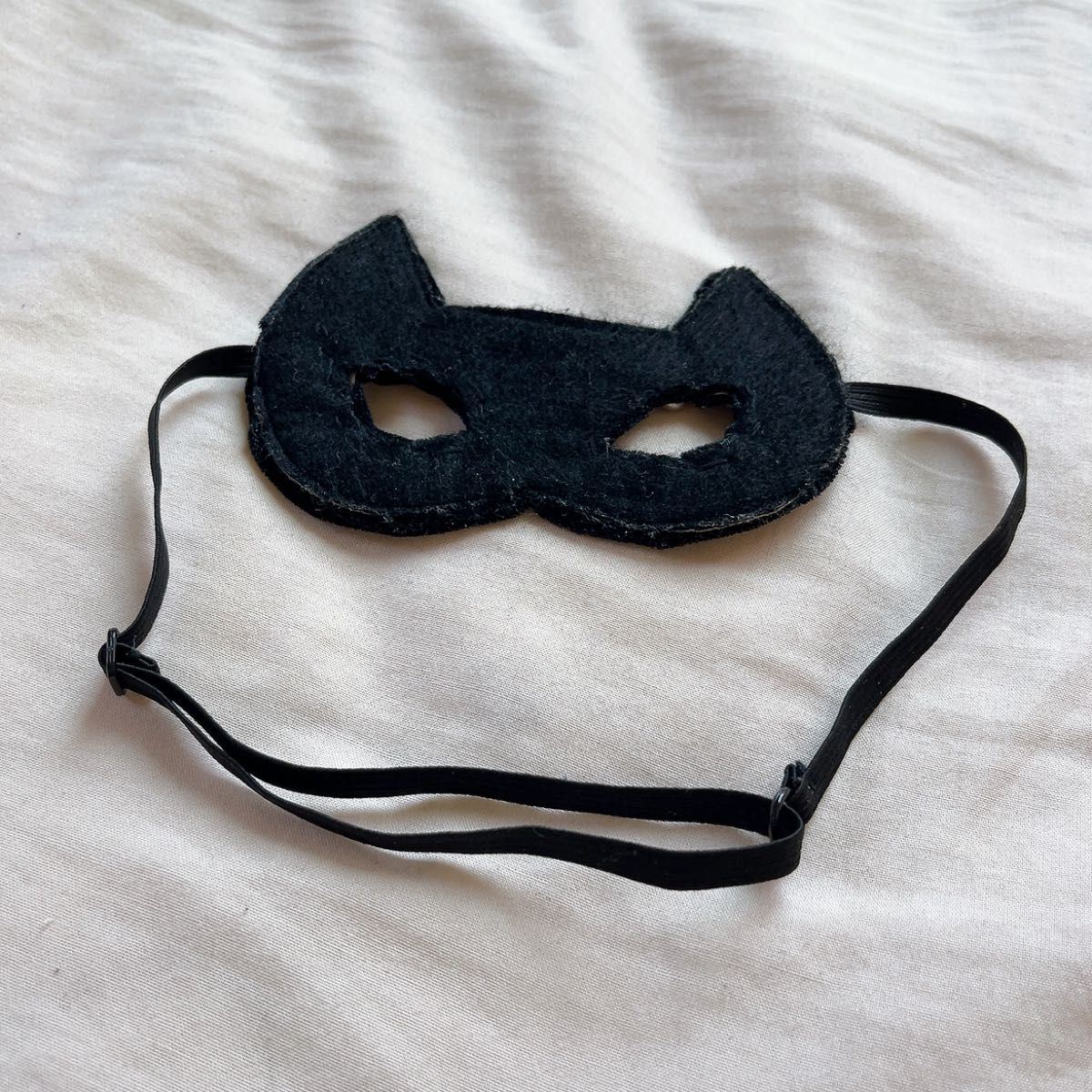 JAyco キャットアイマスク　子ども用　ハロウィン　アクセサリー　 ブラック　猫マスク