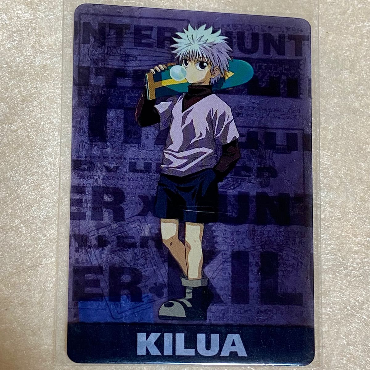 フジテレビ版 アニメ HUNTER×HUNTER キルア クリアカード|Yahoo フジテレビ版 アニメ HUNTER×HUNTER キルア クリアカード|Yahoo