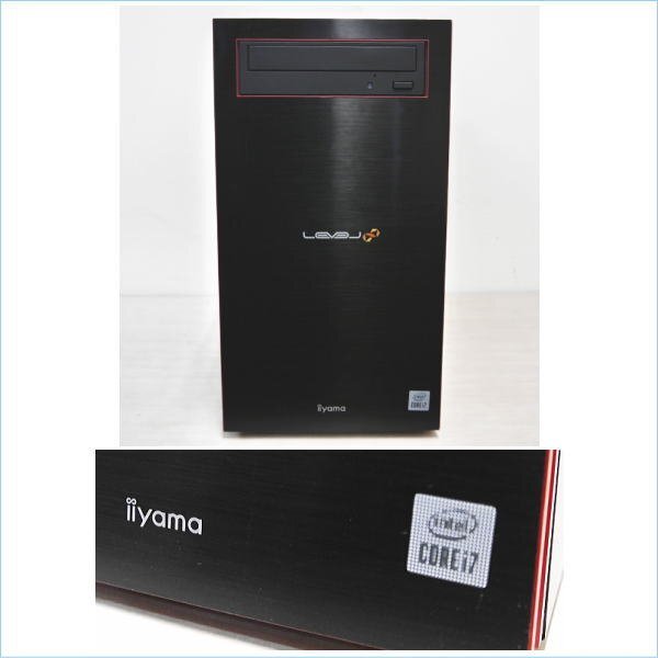 [DSE] 1円～ (中古品) iiyama ゲーミングPC デスクトップ ILeDXs-M046-iX7-RJ1XB/1 Win11 Pro Corei7-10700 16GB 475GB GeForce GTX1660_画像2