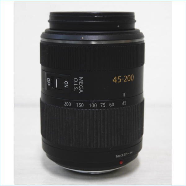 [DSE] 1円～ (現状品) Panasonic パナソニック LUMIX G VARIO 45-200mm F4-5.6 MEGA O.I.S. H-FS045200 カメラ レンズの画像7