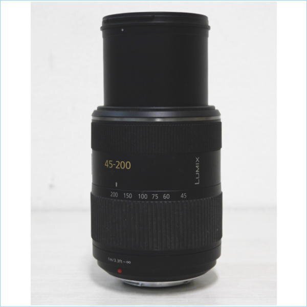 [DSE] 1円～ (現状品) Panasonic パナソニック LUMIX G VARIO 45-200mm F4-5.6 MEGA O.I.S. H-FS045200 カメラ レンズ