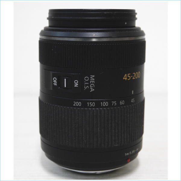 [DSE] 1円～ (現状品) Panasonic パナソニック LUMIX G VARIO 45-200mm F4-5.6 MEGA O.I.S. H-FS045200 カメラ レンズの画像4