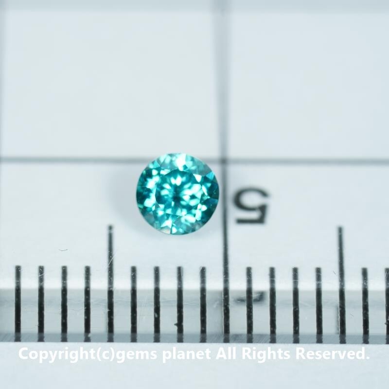 0.40ct パライバGGG ガドリニウム ガリウム ガーネット 801の画像4