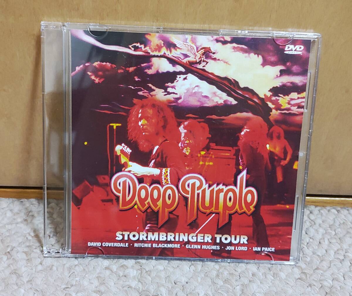 Deep Purple Stormbringer Tour глубокий * лиловый DVD-R 1 листов 