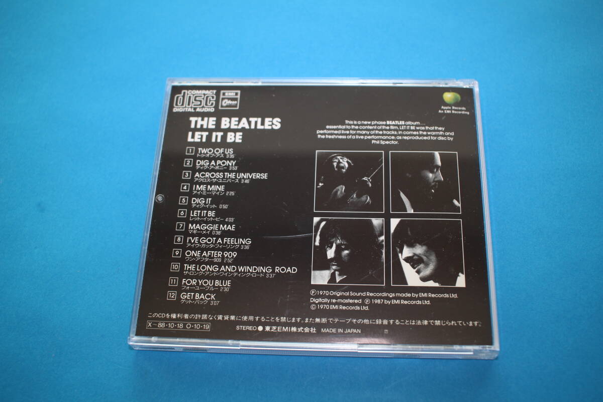 ■送料無料■日本盤■LET IT BE レット・イット・ビー■ビートルズ　THE BEATLES■