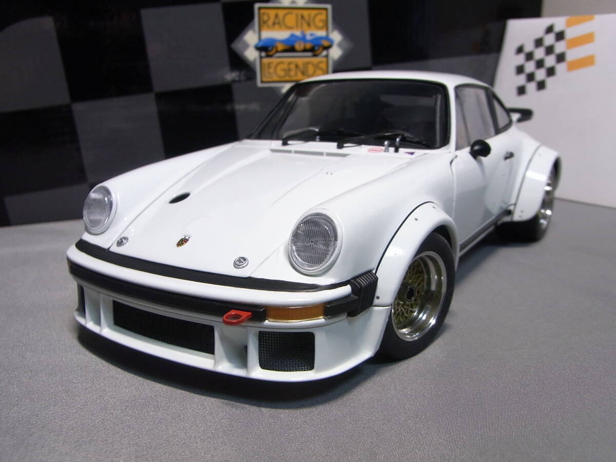 * ценный!*Porsche 934 RSR Works Ptototype Authentic White 1976 1/18[exoto белый Porsche RLG18090]*