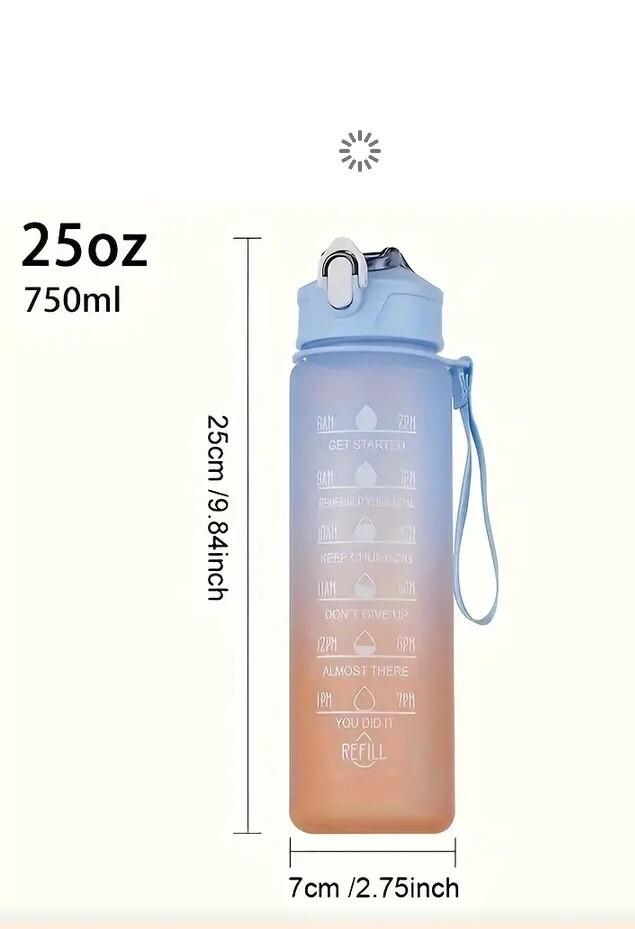 水筒　ストロータイプ　750ml レジャー　スポーツ　マイボトル　_画像4