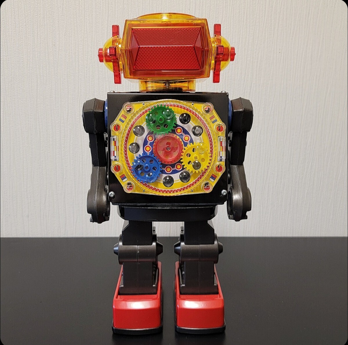 【ヨネザワ玩具・メカロボ】《オリジナル箱付き・古い当時物・ブリキ・プラスチック・ロボット・日本製・米沢玩具》の画像2