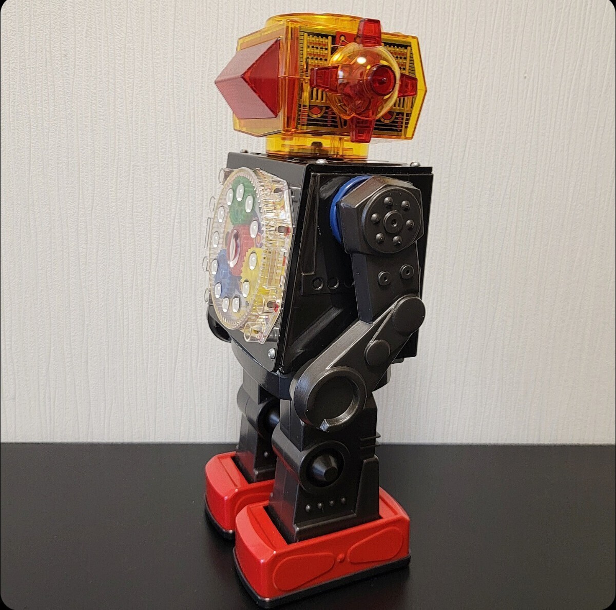 【ヨネザワ玩具・メカロボ】《オリジナル箱付き・古い当時物・ブリキ・プラスチック・ロボット・日本製・米沢玩具》の画像4