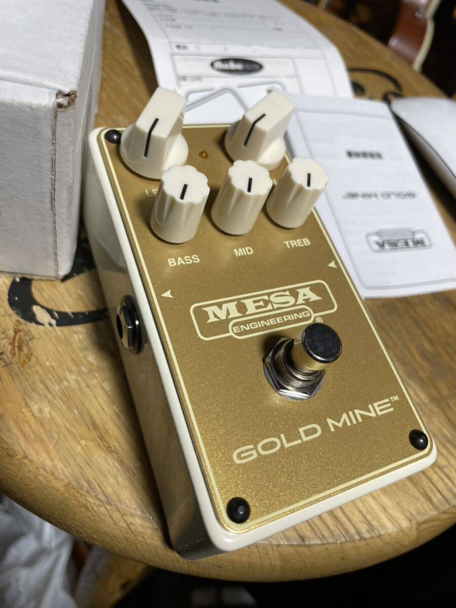 MESA BOOGIE メサブギー GOLD MINE distortion ディストーションの画像2