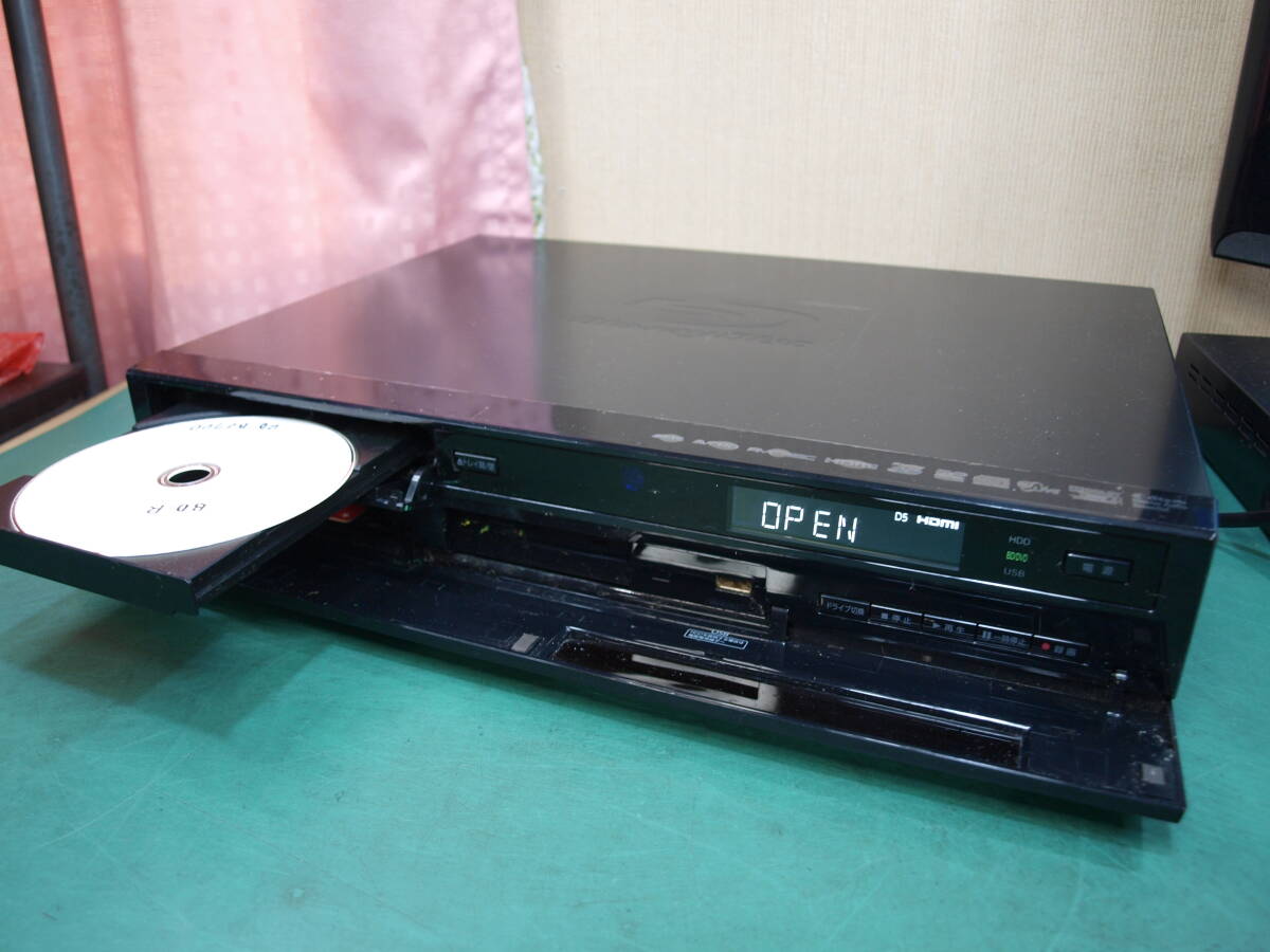 東芝1TB HDD/BDレコーダー DBR-Z150 RM3 B-CASリモコンHDMIケーブル付の画像8