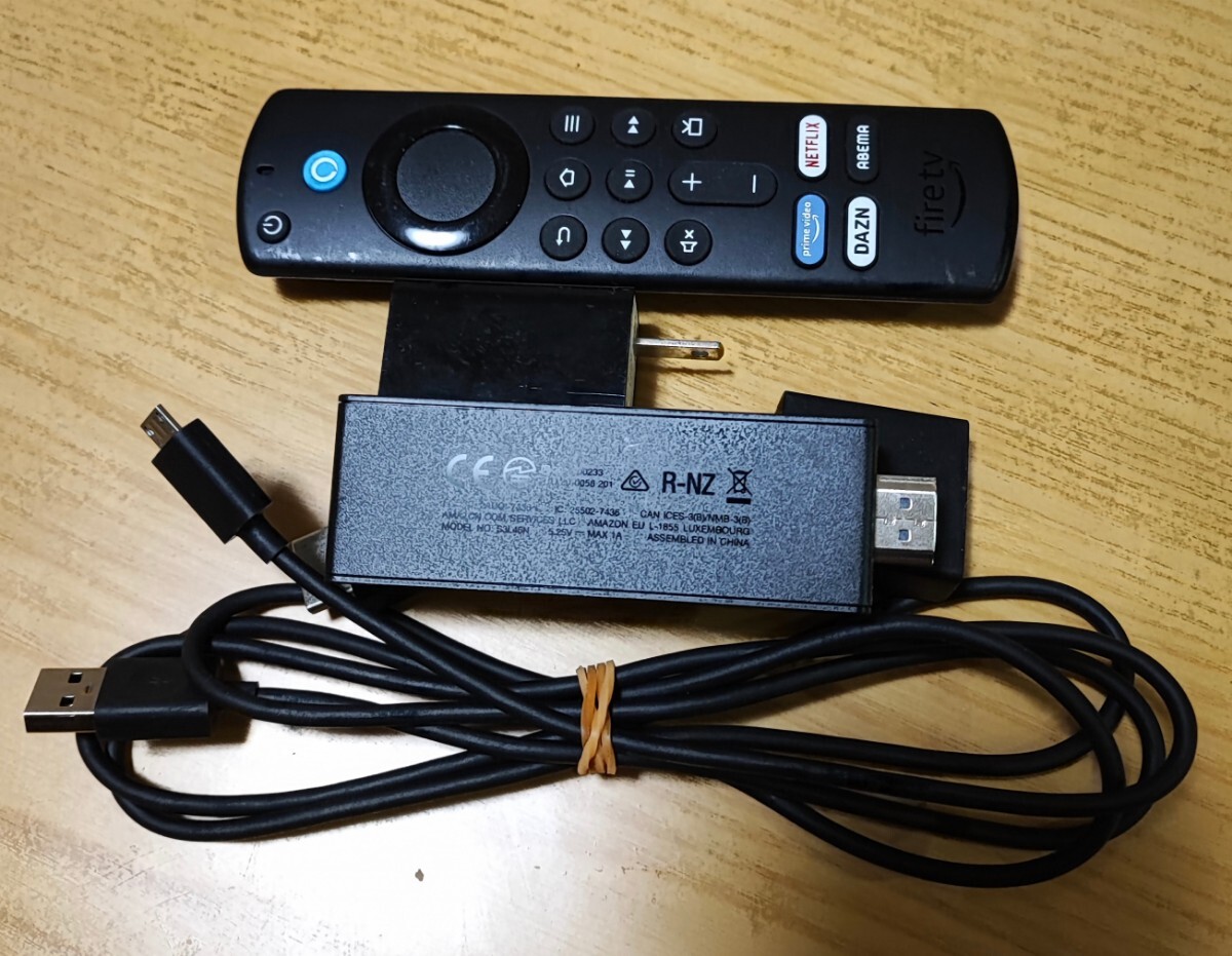 Amazon アマゾン Fire TV Stick ファイヤースティック S3L46N 第3世代 Alexa 対応リモコン _画像1