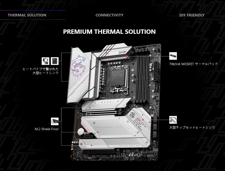 ★最新第14世代 intel i9-14900KF/RTX4070Ti/水冷/Z790 EDGE/DDR4 32GB/M.2SSD 1TB/850W/Win11 Pro/Office2021 Pro_画像9