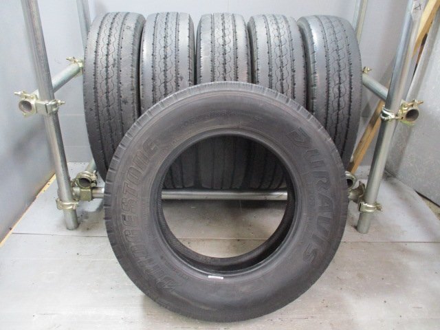 R319 中古タイヤ サマー 205/75R16 113/111L LT 夏6本価格！ブリヂストン R205 法人宛/営業所止め送料無料の画像1