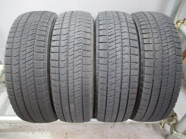 R379 中古タイヤ スタッドレス 175/65R14 バリ溝 冬4本価格！2022年製 BS VRX2 法人宛/営業所止め送料無料 ノート フィット デミオの画像1