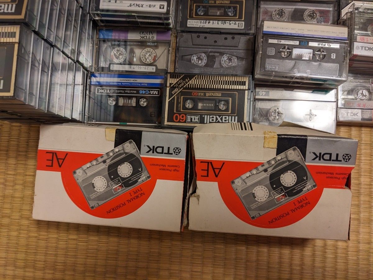 カセットテープ　115コ 昭和レトロ