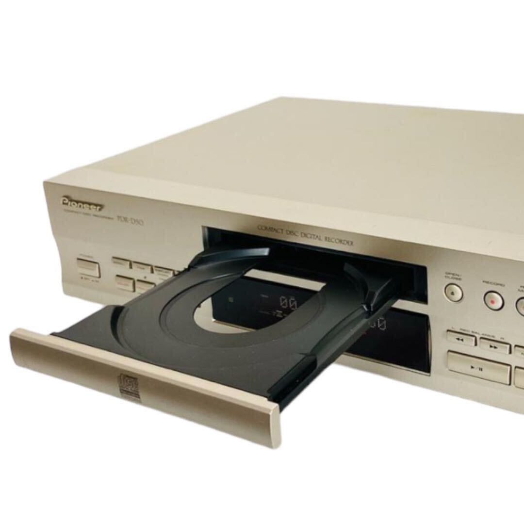 希少品【人気レコーダー】PIONEER パイオニア CDレコーダー CDプレーヤー 高品質モデル PDR-50の画像4