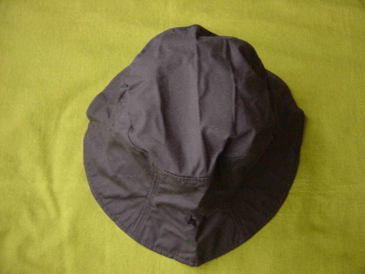 帽子 2点セット バケットハット 黒・薄いブルー 無地 日よけ アウトドア 未使用 長期自宅保管品の画像7
