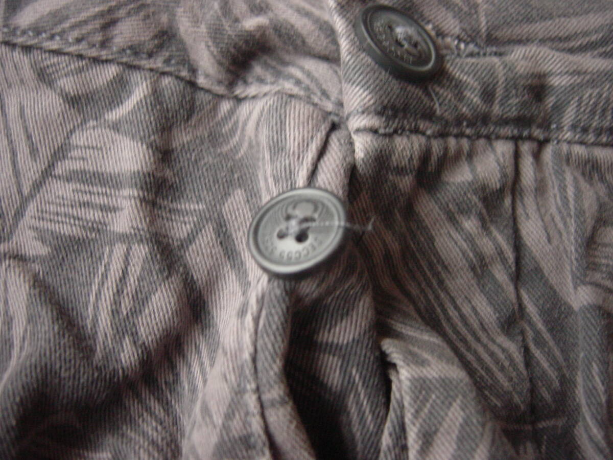 H&M　メンズ　ハーフパンツ　ショートパンツ　綿100%　EUR28　US28　前ボタン　自宅保管品 _画像8