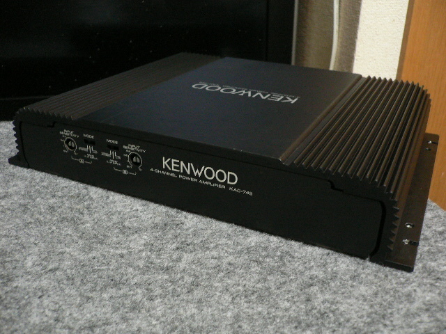 KENWOOD ケンウッド KAC-742 4ch パワーアンプ 部品交換済みの画像2