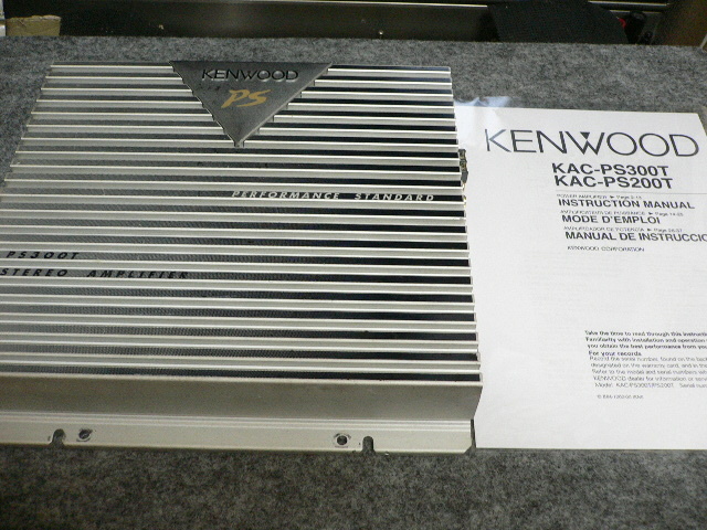 KENWOOD ケンウッド KAC-PS300T 2chパワーアンプ 部品交換済み_画像10
