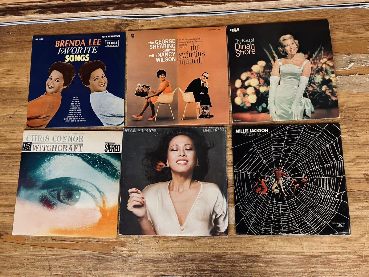 全て 女性ジャズ・ヴォーカル LPレコード 74枚セット ジュリー・ロンドン アストラッドジルベルト サラヴォーン レコード 中古 現状品_画像6