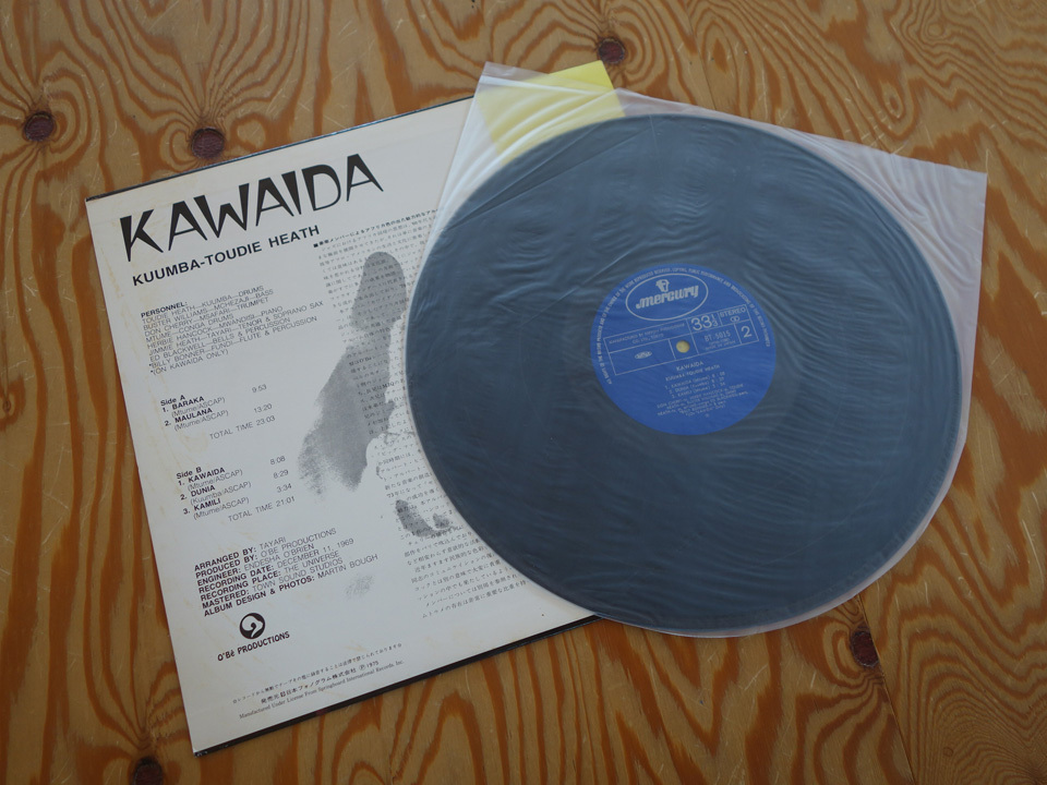 美盤 ハービー・ハンコック＝ドン・チェリー「カワイダ」初回オリジナル盤 BT-5015（マーキュリー）の画像3