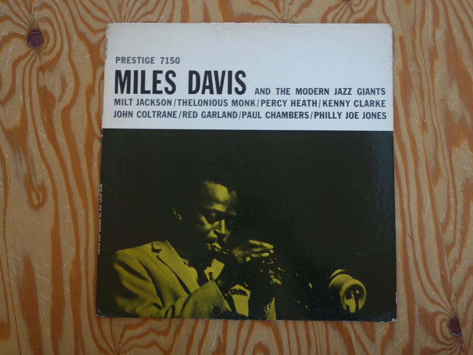 米 美盤 両溝 MONO MILES DAVIS PRESTIGE 7150 JOHN COLTRANE マイルスデイビス ジョンコルトレーン_画像1