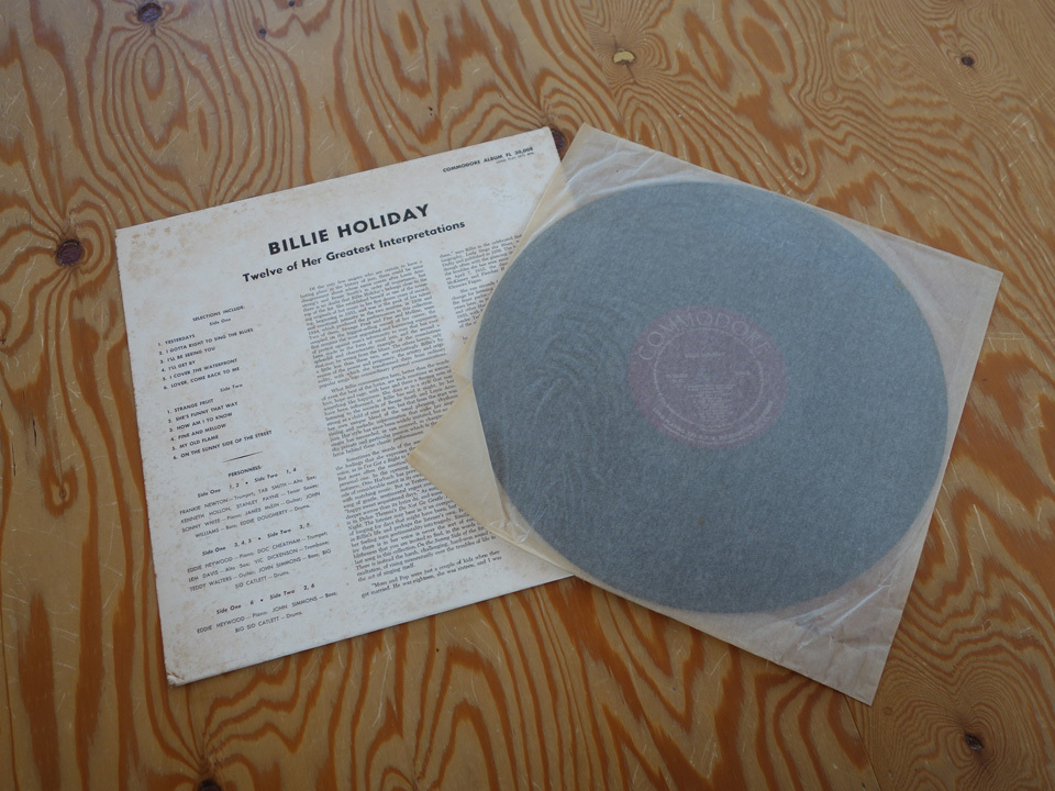 米 / 美盤 / 両溝 / mono / Billie Holiday / FL 30,008（Commodore）の画像3
