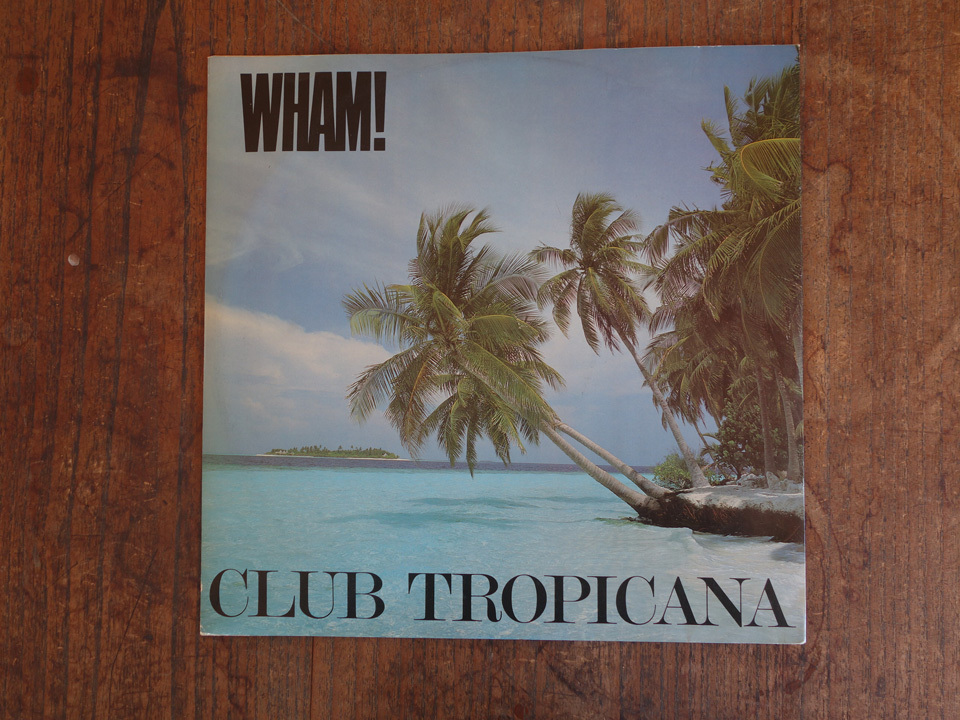UK Orig. Wham!/Club Tropicana 美品 12" レコード_画像1