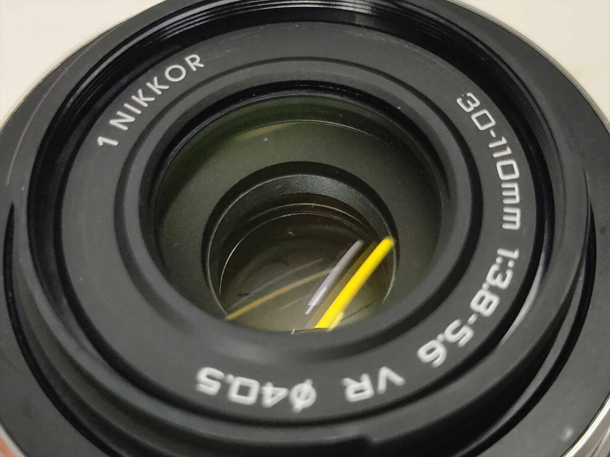 〓 ミラーレス一眼カメラ Nikon 1 J2 ダブルズームキット ニコン ホワイト デジカメ εの画像8