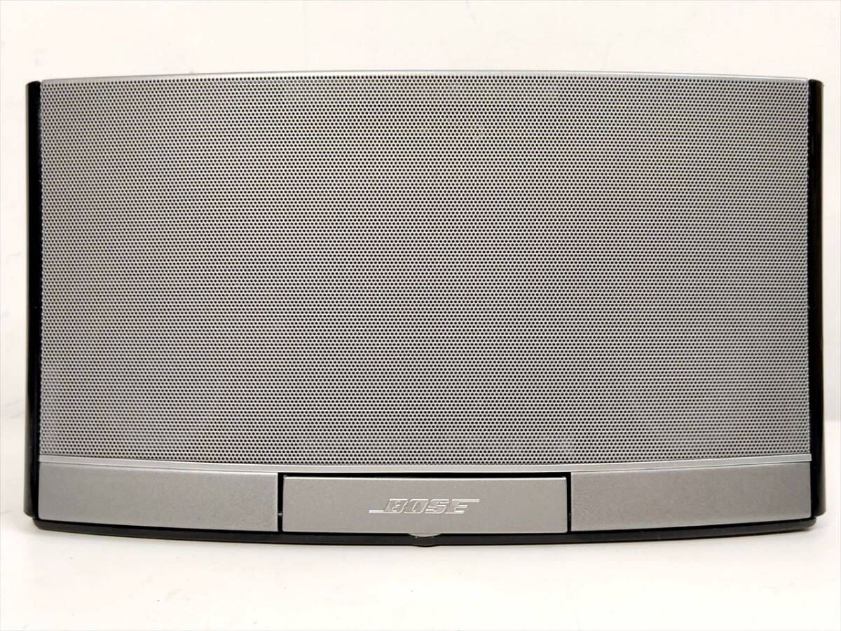 〓 3) BOSE SoundDock Portable 難あり アンプ内蔵スピーカー リモコン・取説付き iPodドック ボーズ εの画像2