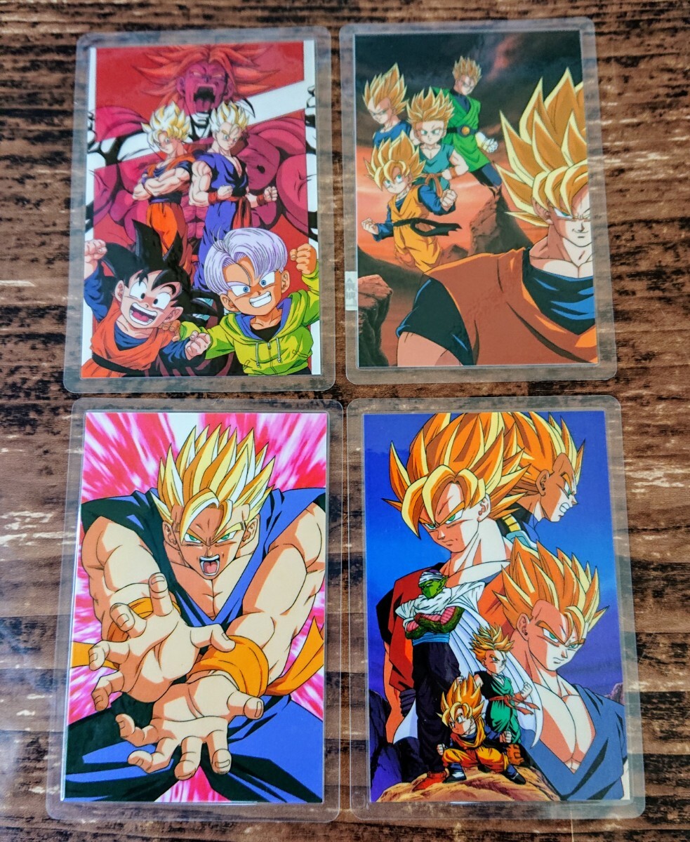 ドラゴンボール カードダス ラミネートカード ラミカ まとめ売り 4枚_画像1