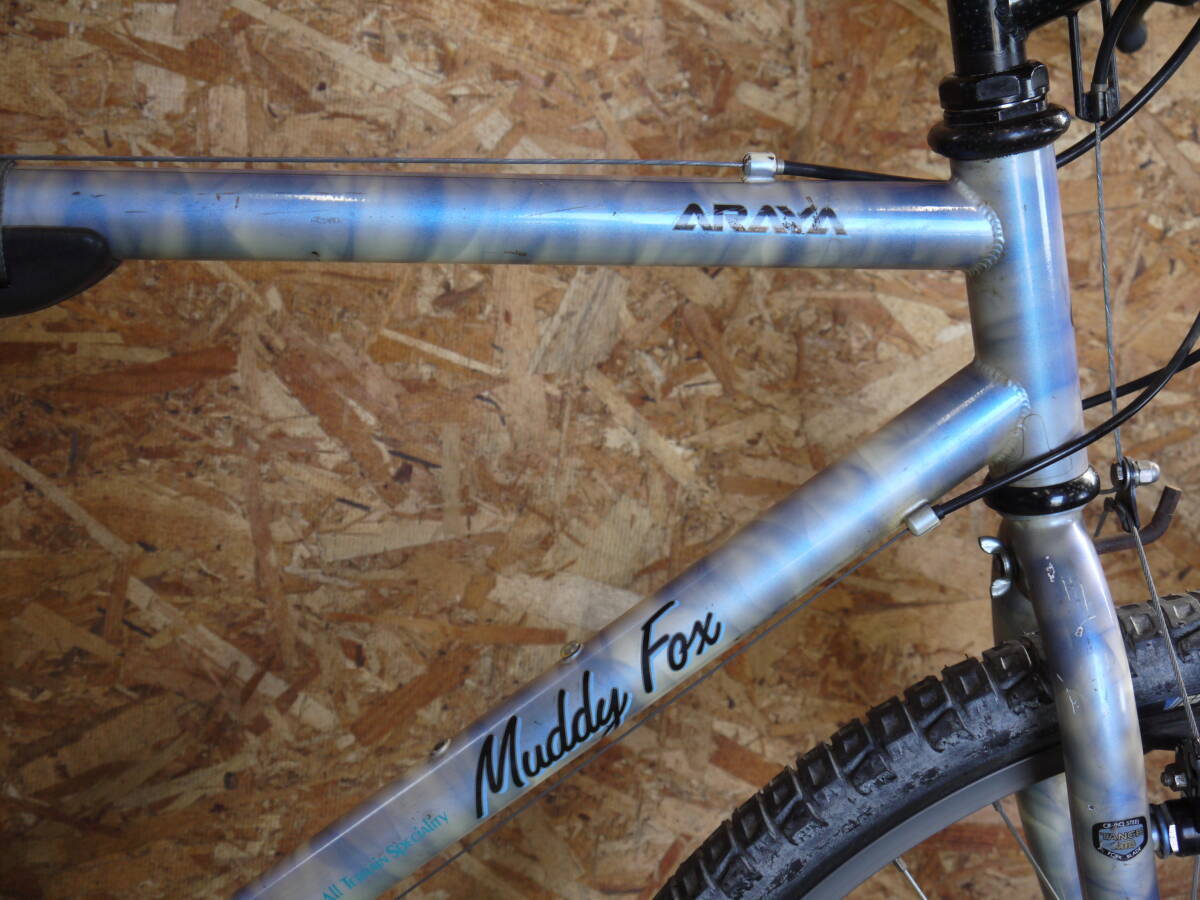 :oldMTB ARAYA アラヤ Muddy Fox MF26PRO-K 91年製 サンツアーXCコンポ OVERSIZE:の画像2