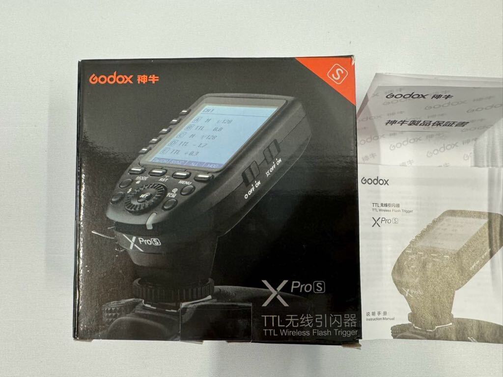 【未使用品】GODOX X Pro S TTL対応フラッシュトリガー ソニー用_画像2